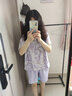 芬腾睡衣女士纯棉可爱少女甜美短袖短裤家居服套装 实拍图
