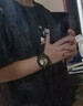 摘星少年衣服春夏季套装男青少年帅气短袖两件套港风半袖T恤工装裤一套装 大宇航员黑+K94裤子黑【两件套】 M 100-110斤 实拍图