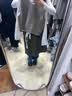 捷琳娜新疆包邮全身穿衣镜家用服装店壁挂落地镜女生宿舍带框高清防爆镜 新疆本地发货 经典黑160*40落地壁挂+防爆圆角 实拍图