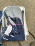 HAIPAIHAOYU 商务长袖衬衫男修身正装白色衬衣 CS3012藏青色 XXL/42 实拍图