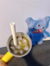 大口哈保温杯超大容量高颜值茶水分离茶杯实用送男朋友礼物便携吸管杯子 街头酷橙（带茶仓）1240ml 实拍图