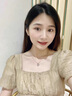 ZDZSH女款爱心银项链足银新款项链小众轻奢款情人节生日节日礼物送女友 999足银爱心项链 实拍图