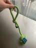 养只宠物狗狗玩具狗咬绳套装磨牙绳结玩具球金毛泰迪博美幼犬大小型犬玩具 双色拔河球 无规格 实拍图