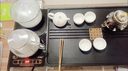 合成乌金石茶盘全自动上水一体石茶盘办公室家用干泡台茶台茶海 60*37CM +玻璃茶炉【分体式】 实拍图