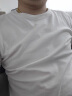 南极人【3件装】短袖T恤男士2024夏季新款纯棉宽松休闲圆领体恤内搭上衣 白色3件套 XL【建议130-150斤】 晒单实拍图