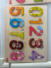 TOI配对拼图儿童形状配对认知板婴幼儿木制玩具1-2-3岁儿童新年礼物 数字板+数感启蒙 实拍图