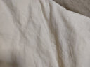 名创优品（MINISO）抗菌全棉四件套 1.5/1.8米床 200*230cm被套 米咖拼卡其 晒单实拍图