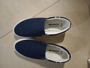 回力官方经典男女板鞋夏季一脚蹬男鞋休闲老北京帆布鞋男透气布鞋子男 藏青/903【W标款】 40 实拍图