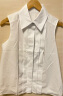 哥弟（GIRDEAR）【GD】无袖棉质衬衫女衬衣1300625 白 L（4码） 晒单实拍图