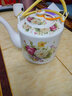 陶沁泉陶瓷茶壶青花瓷套装茶具景德镇凉水冷水茶水泡茶提梁壶大容量 繁花似锦单壶2.8L 实拍图
