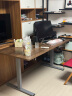 乐歌电动升降电脑桌站立式书桌家用写字桌青春派E2灰胡桃木色1.6m桌 实拍图