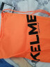 KELME/卡尔美束口袋抽绳双肩背包足球收纳袋健身运动包K034 荧光橙 均码(35cm*45cm) 实拍图