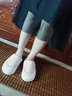 利达妮（TZLDN）棉拖鞋女秋冬季新款室内居家用厚底防滑毛绒保暖可爱情侣毛毛鞋男 浅粉 36-37 (适合35-36码) 实拍图