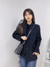 NINE WEST玖熙包包女包奢侈品牌2025新款流浪包斜挎包女生日礼物送女友老婆 黑色 实拍图