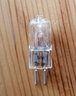 【10支装】 香薰灯灯泡 两针插脚小灯泡吊灯台灯G5.3 220v 20W 35W卤素灯珠 金特锐 G5.3 粗脚220V 20W暖黄【10只装】 实拍图