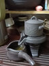阡囤石磨茶具套装自动旋转懒人功夫茶具泡茶整套紫砂喝茶神器家用 【紫砂竹韵】单个泡茶器+公道杯 实拍图