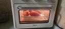 美的（Midea） 电烤箱家用空气炸锅一体多功能全自动可视化智能烘烤蛋糕面包15升大容量 浅杏色 实拍图