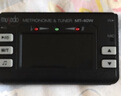 musedo小天使MT-40W长笛萨克斯小号笛子调音器管乐专用校音器电子节拍器 【黑色】MT40W+拾音夹+电池 实拍图