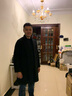 梧桐一梦 中国风棉麻唐装复古开衫外套秋冬男士中式亚麻禅修服古装汉服披风民族服装 黑色 2XL 160-175斤 实拍图