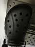 卡骆驰（CROCS）贝雅暖绒克骆格洞洞鞋|206633 黑/黑-060   39 (240mm)   实拍图