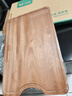 双枪乌金檀菜板 百年龄整木砧案板家用切菜食品抗菌防霉实木40*27*2.5 实拍图
