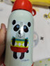 虎牌（TIGER）儿童保温水杯卡通学生便携带杯套水杯MBJ-C06C-CP小熊猫600ml 实拍图