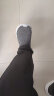 京东京造【Air Strike超轻】男士运动休闲鞋软底网面鞋健步鞋黑灰色40 实拍图