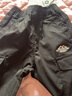 左西男童工装裤儿童裤子春秋款2025新款男孩户外运动束脚裤 黑色 110 实拍图