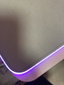 雷蛇（Razer）重装甲虫幻彩加长版鼠标垫织物布垫游戏RGB灯cf吃鸡神器lol 重装甲虫幻彩版加长-粉晶 实拍图