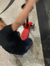 滑板车儿童新款2-6-8-12岁折叠音乐闪光升降三轮四轮男女孩滑滑车 折叠款 中国红+2厘米PU轮+音乐跑马灯 实拍图