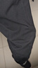 利郎青年商务男装【周翔宇联名】休闲裤男薄绒通勤阔版长裤Q4DXK301 黑色 31 (165/78A) 实拍图