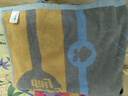 金号（KING SHORE）浴巾卡通纯棉加厚家用吸水洗澡巾速干男女情侣大号全棉可穿可裹巾 [标准款350g]140*72cm蓝色 实拍图