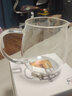品一恒（PINYIHENG） 高硼硅耐热大号玻璃公道杯加茶漏 加厚公杯茶道杯家用泡茶器茶海 C-650L（650ml） 实拍图