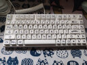 宁芝（NIZ） 普拉姆PLUM 静电容轴  打字办公键盘  可编程程序员键盘  有线蓝牙双模键盘 micro82键三模35g-T系列 实拍图