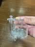 尚明（SAMADOYO）飘逸杯泡茶壶过滤加厚玻璃泡茶器小容量泡茶具耐热可拆洗玲珑杯 黑色盖350ml 实拍图