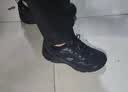 斯凯奇（Skechers）男鞋子 26秋季新款运动鞋网面透气休闲鞋轻质缓震训练百搭跑步鞋 主推/黑武士 40 (255mm) 实拍图