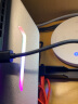 酷睿冰尊 ICE COOREL 笔记本散热器底座非水冷支架手提电脑游戏本可调速屏显降温风扇带RGB灯光 实拍图