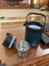 艾曼格（IMOGY）德国艾曼格陶瓷内胆焖茶壶保温泡茶壶老白茶闷泡壶茶水分离提梁壶 黛青色1000ml【茶仓+陶瓷内胆】 实拍图