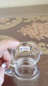 德韦特（DWIGHT）水晶玻璃分酒器白酒分酒盅醒酒器家用带刻度量杯二两公道杯倒酒器 150ml圆款分酒器 实拍图