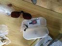雷德蒙太阳镜夹片男士偏光镜男款开车专用司机近视墨镜夹片驾驶夜视眼镜 茶色镜片(大号) 实拍图
