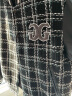 GXG男装城市定义pu拼接棒球服夹克外套2023年 黑白绿格 180/XL 晒单实拍图