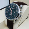【二手95新】万宝龙明星系列 时光行者系列 自动机械手表 石英表 二手男表 时光行者U0101548黑盘金针计时皮带款43表径 实拍图