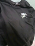 回力卫衣男圆领长袖t恤印花简约打底衫男春秋季休闲潮流外套男装 实拍图
