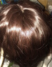 唐妮 遮头顶假发片真发头顶补发块卷发遮白发补发片女头发稀少发盖遮盖 气质卷发补发片【深棕色】25cm 实拍图