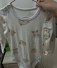 贝瑞加（Babyprints）新生儿连体衣婴儿包屁衣初生宝宝爬服纯棉三角哈衣四季内衣松鼠59 实拍图