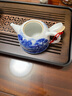 末都景德镇高档功夫茶壶陶瓷家用 中式手绘青花瓷山水普洱泡茶壶单壶 山水文旦壶【250ML】 实拍图