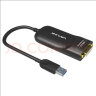 睿因（Wavlink） WL-UG3501D USB3.0转DVI VGA HDMI外置扩屏显卡转换器 多屏办公视频炒股专用分屏器 实拍图