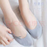 俞兆林5双装袜子女船袜冰丝隐形袜无痕超薄夏天浅口硅胶防脱滑纯色棉短 晒单实拍图