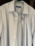十如仕衬衫男长袖高端白衬衣纯棉高支免烫抗皱商务休闲正装  301 浅蓝色修身版 均码 40/84【175/94A】 实拍图