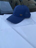 JEEP SPIRIT吉普夏季棒球帽男士运动帽子防晒网帽透气大头围速干帽薄款鸭舌帽 深蓝色 均码（56-59cm）可调节 实拍图
